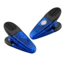 Large Neodymium Magnetic Clips (2pk, Blue)