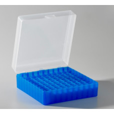 Microcentrifuge Tube Storage Box, 100holes, for 1.5 to 2.0 mL tube, Random Colour